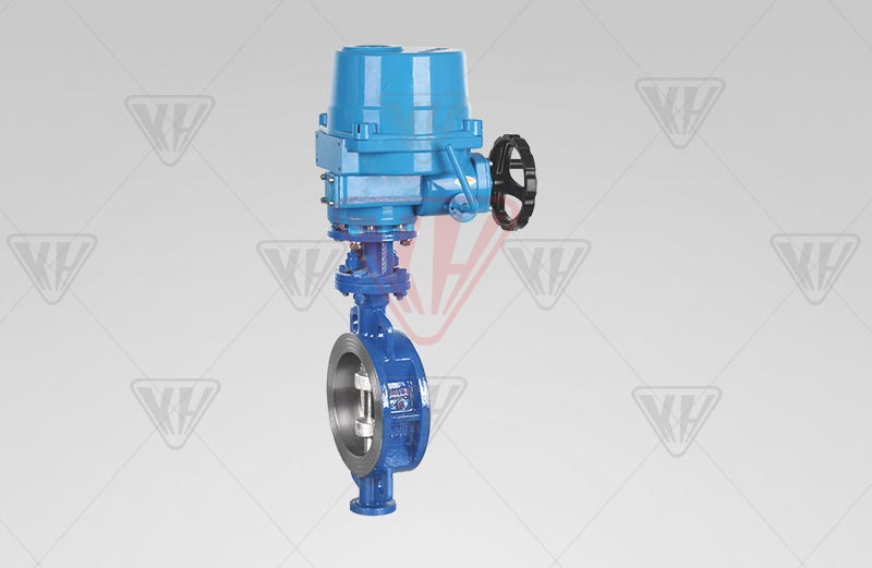 Electric clamp multi-level metal seal butterfly valve